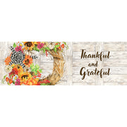 Custom Decor Signature Sign - Thankful Wreath