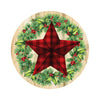 Custom Decor Accent Magnet - Buffalo Check Star