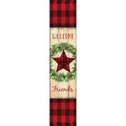 Custom Decor Yard Expression - Buffalo Check Star