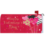 Valentine's Balloons Mailbox Cover