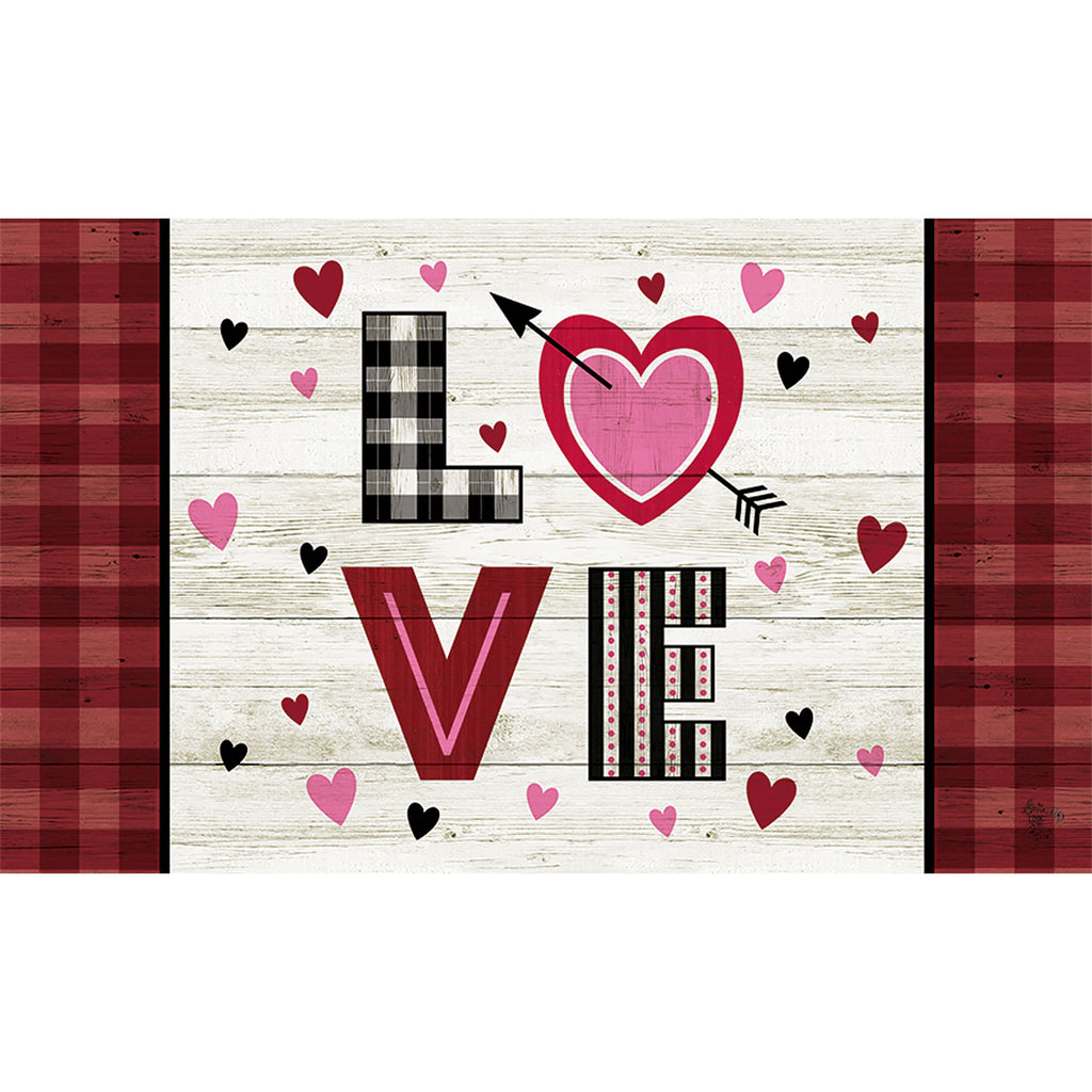 Love Valentine Door Mat