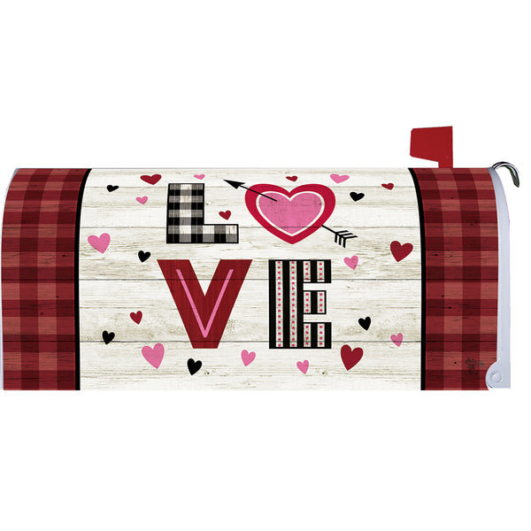 Love Valentine Mailbox Cover