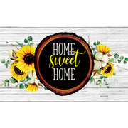 Sunflowers & Cotton Door Mat