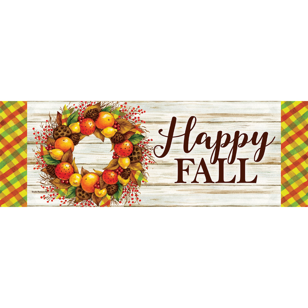 Custom Decor Signature Sign - Citrus Wreath