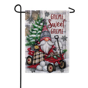 Gnome Sweet Gnome Garden Flag