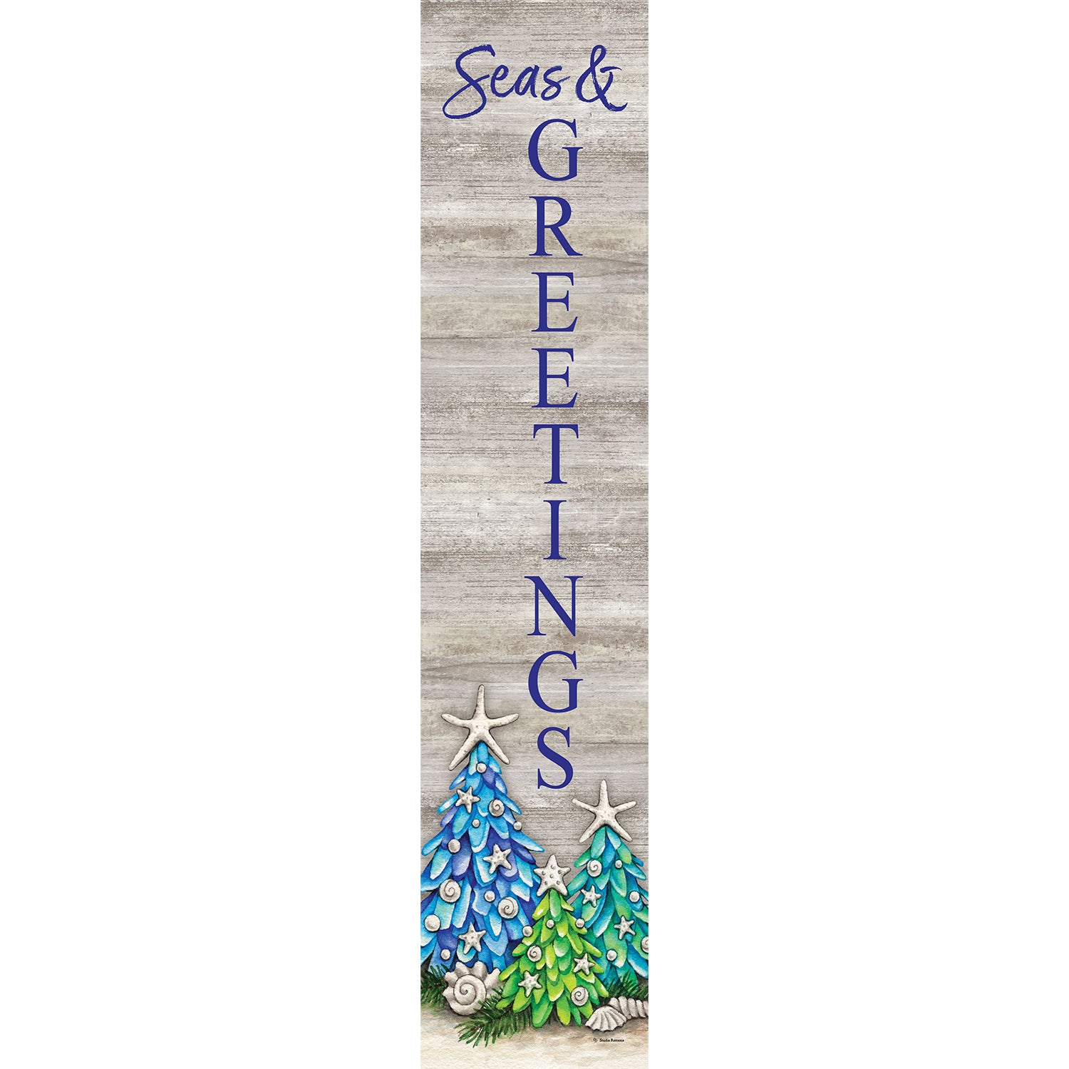 Custom Decor Yard Expression - Sea Glass Tree