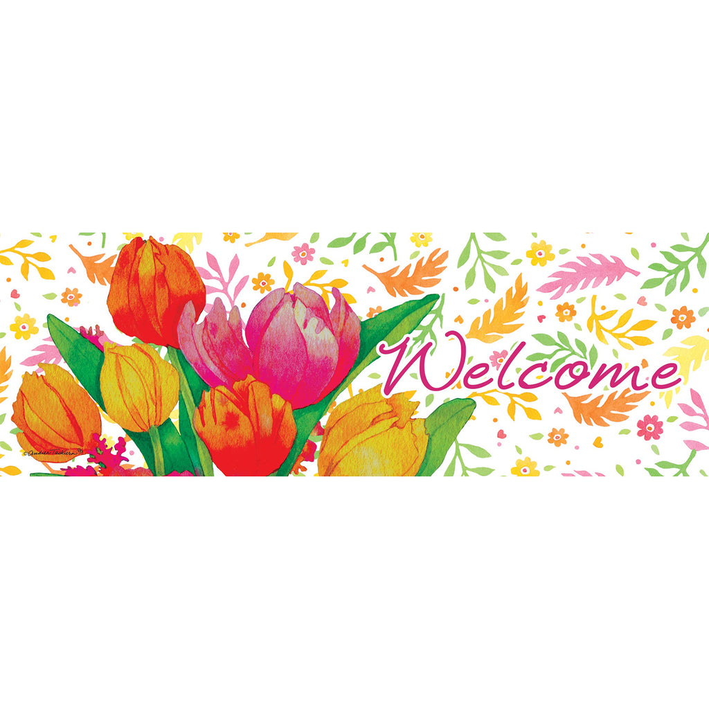 Custom Decor Signature Sign - Tulips