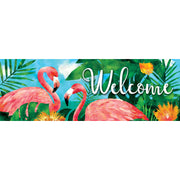 Custom Decor Signature Sign - Flamingos