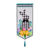 Evergreen Gingham Easter Bunny Everlasting Impressions Textile Decor