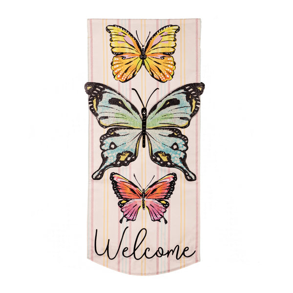 Evergreen Butterfly Fields Everlasting Impressions Textile Decor