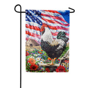 Evergreen Lustre Garden Flag - Morning in America