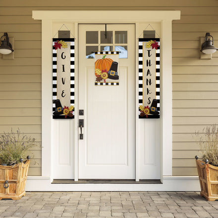 Give Thanks Door Banner Kit