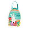 Evergreen Bunny and Eggs Door Decor
