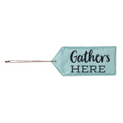 Evergreen Door Tag - Gather Here