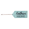 Evergreen Door Tag - Gather Here