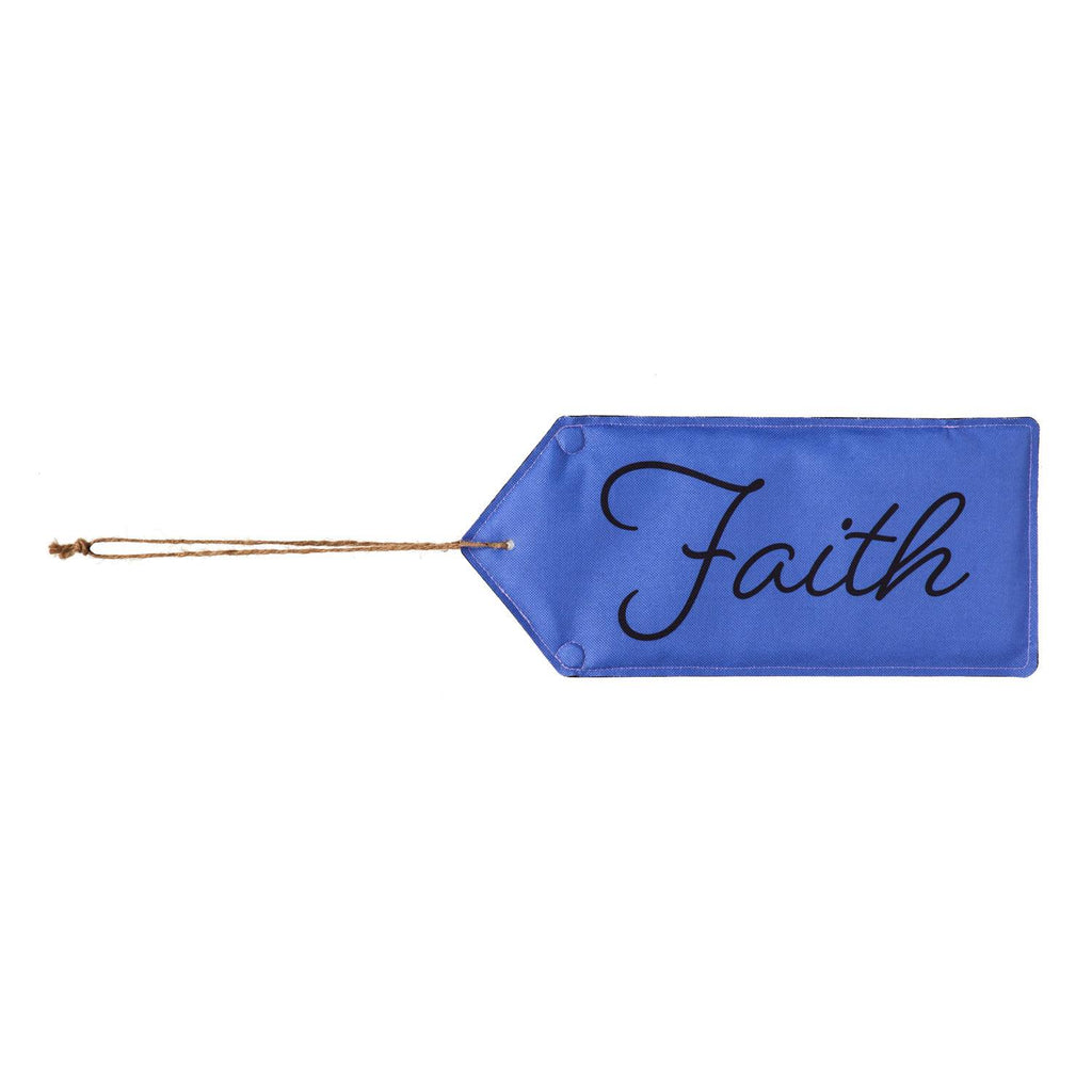 Evergreen Door Tag - Faith