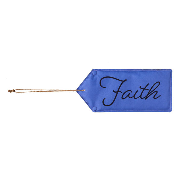 Evergreen Door Tag - Faith