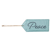 Evergreen Door Tag - Peace