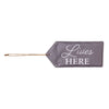 Evergreen Door Tag - Lives Here