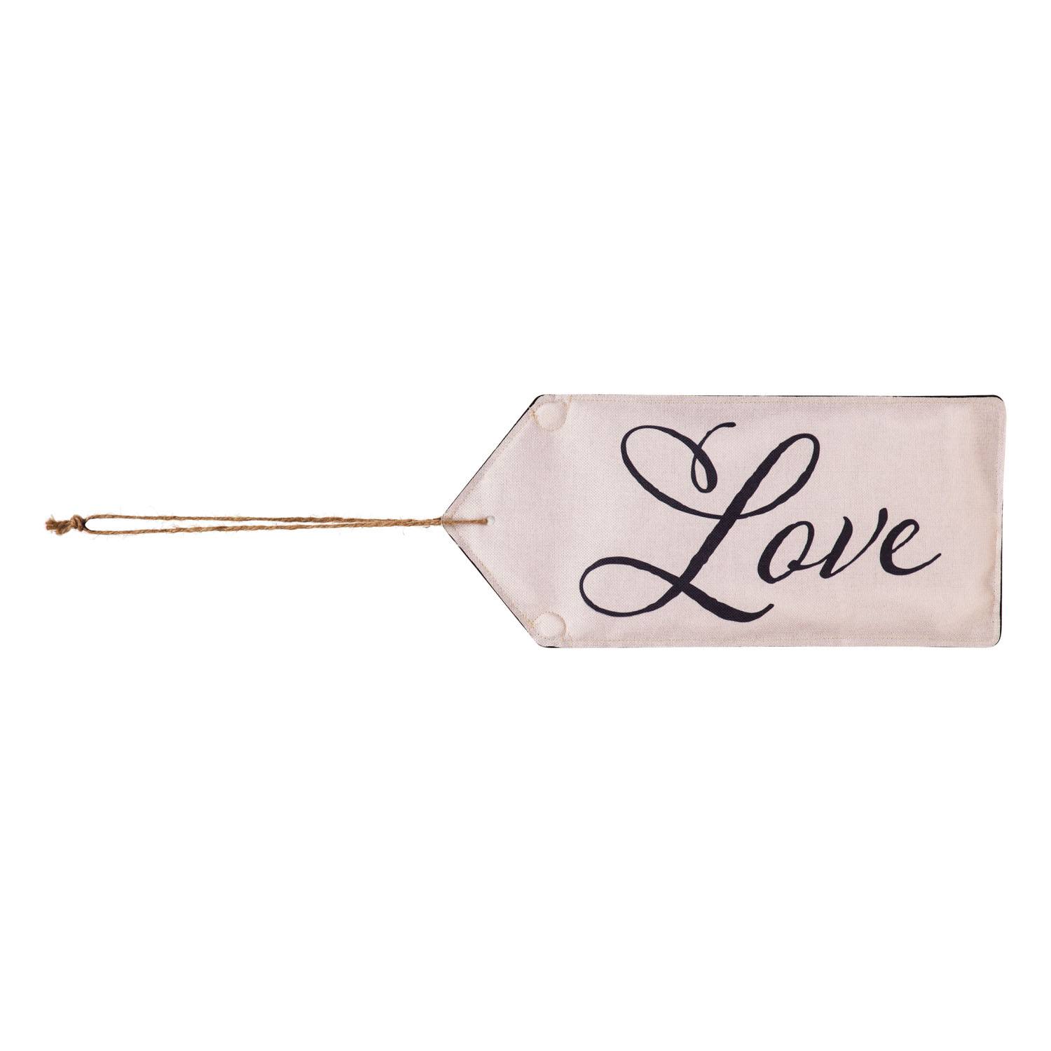 Evergreen Door Tag - Love