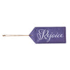 Evergreen Door Tag - Rejoice