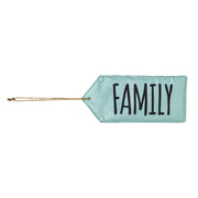 Evergreen Door Tag - Family