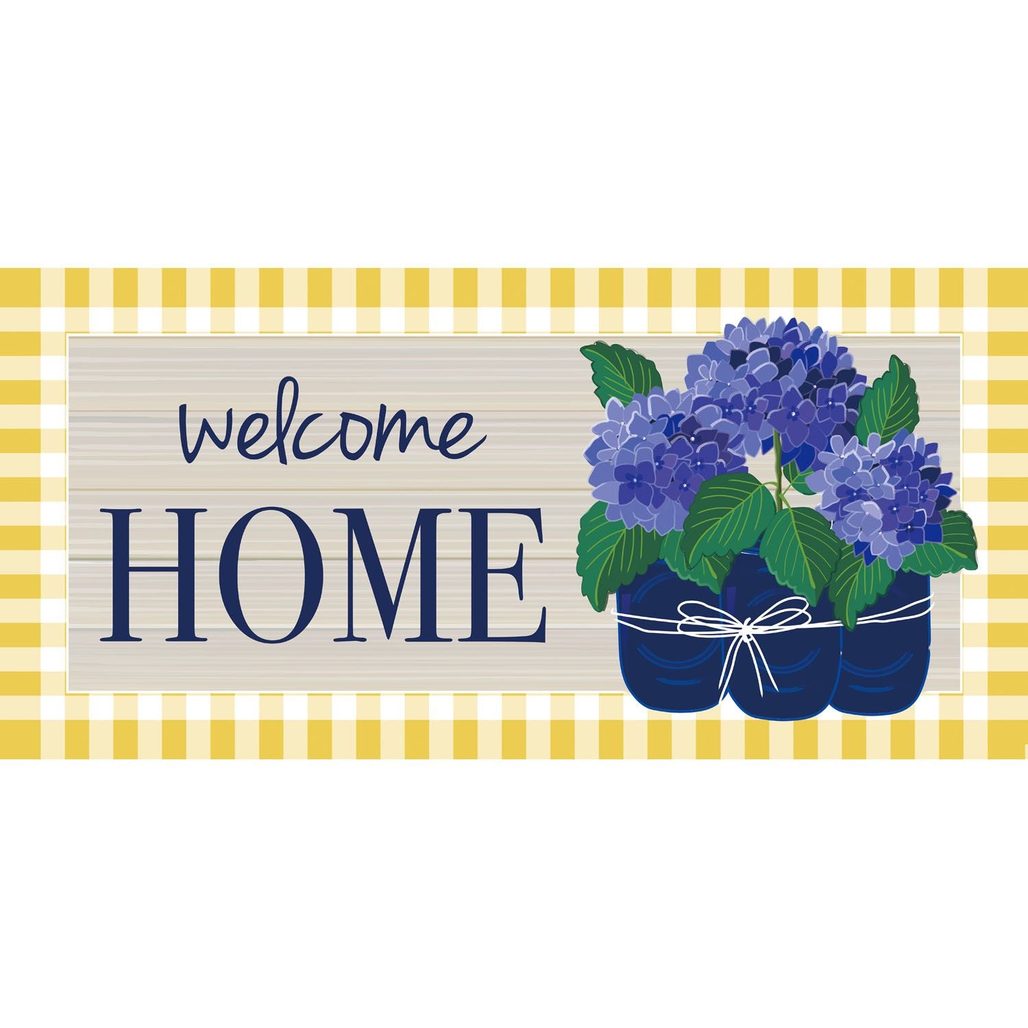 Welcome Home Hydrangeas Sassafras Switch Mat (22