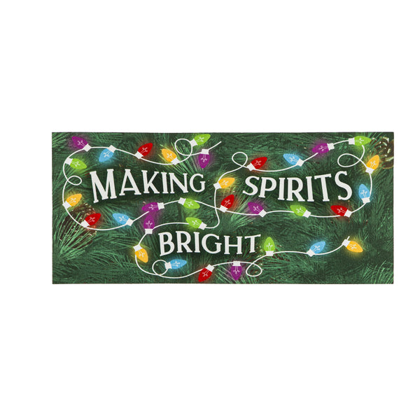 Making Spirits Bright Sassafras Switch Mat (22" x 10")