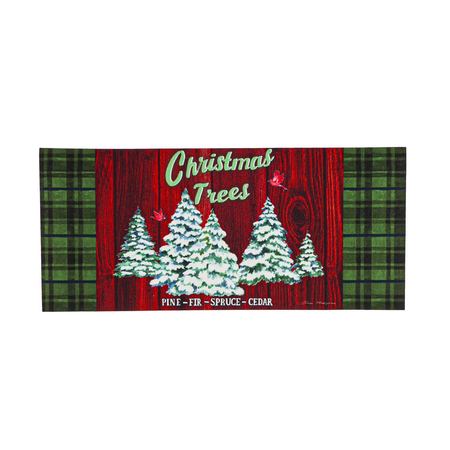 Christmas Tree Farm Sassafras Switch Mat (22
