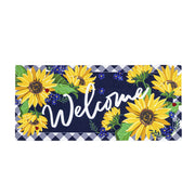 Evergreen Sassafras Switch Mat - Sunflower Welcome