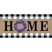 HOME Lavender Wreath Sassafras Switch Mat (22" x 10")