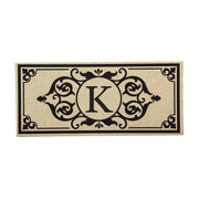 Cambridge Monogram K Sassafras Switch Mat (22" x 10")