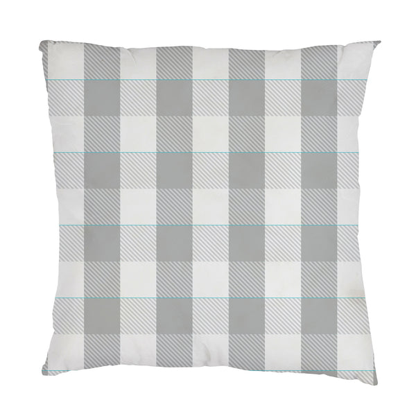 Home Sweet Home Plaid Pillow Cover