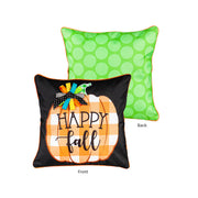 Happy Fall Pumpkin Pillow Cover