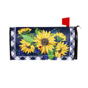 Evergreen Mailbox Cover - Sunflower Welcome