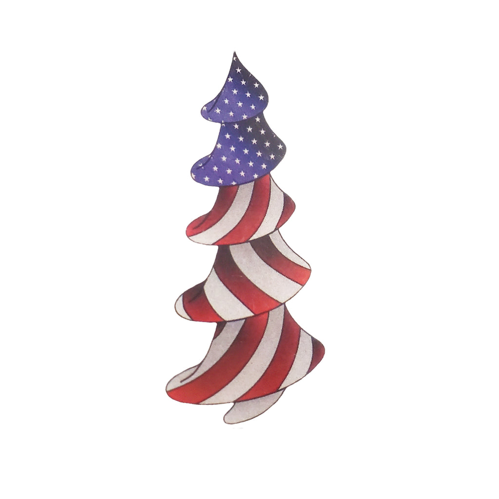 32" Stars & Stripes Windspinit