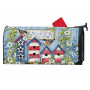 Magnet Works MailWrap - Stars and Stripes Birdhouses