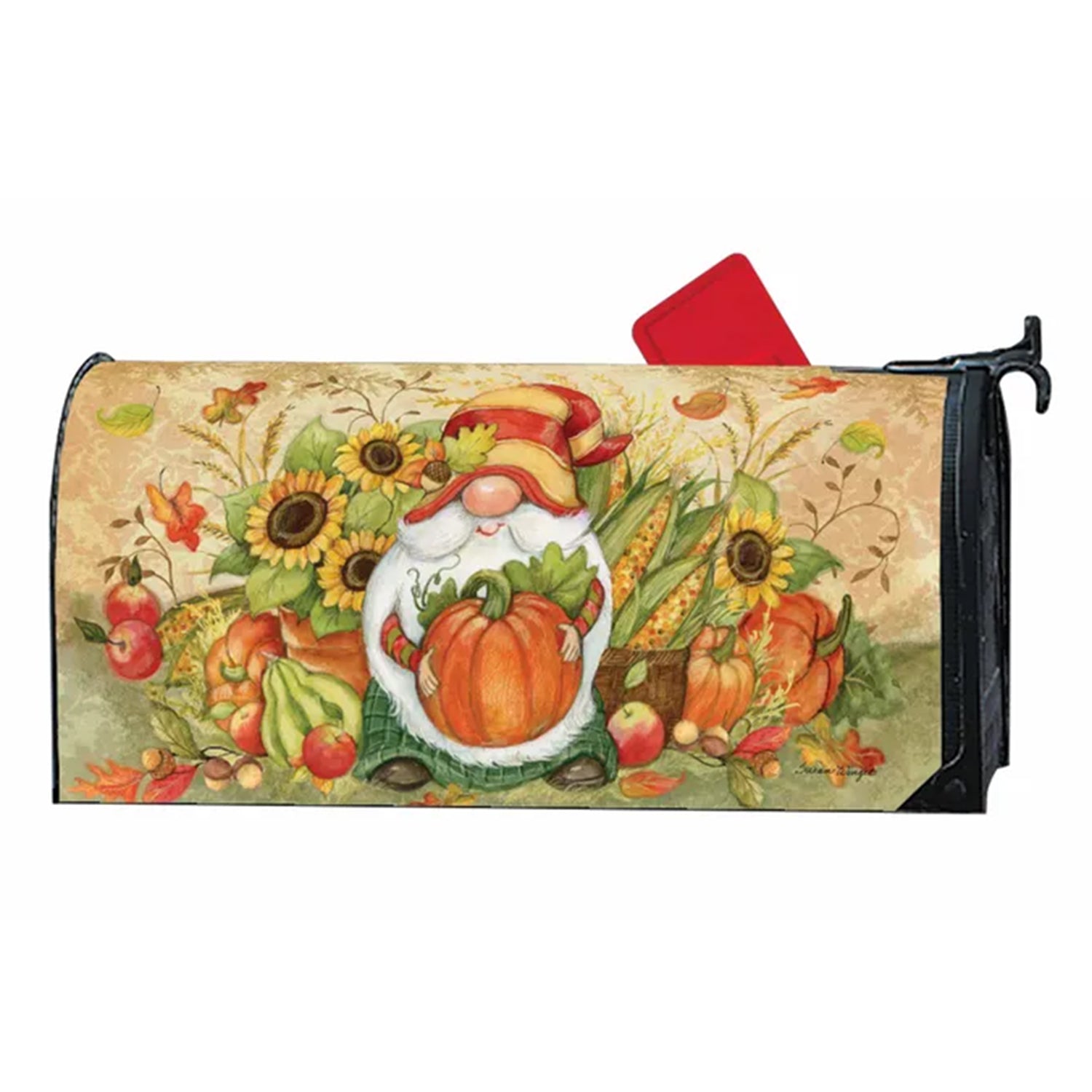 Magnet Works Harvest Gnome MailWrap