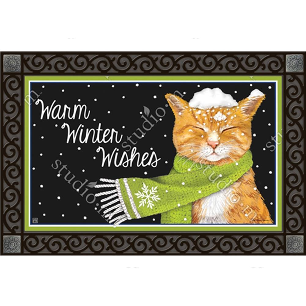 It's Cold Outside Door Mat