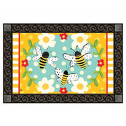 Magnet Works Bumbly Bees Door Mat