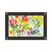 Springtime Blooms Door Mat