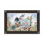 Springtime Message Door Mat