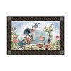 Springtime Message Door Mat