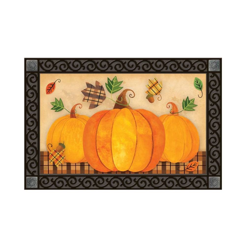 Mad for Plaid Door Mat