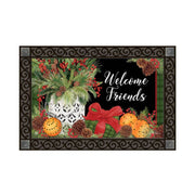 Spiced Oranges Door Mat