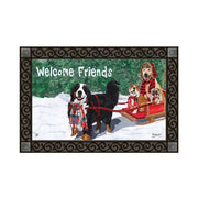 Mountain Dogs Door Mat