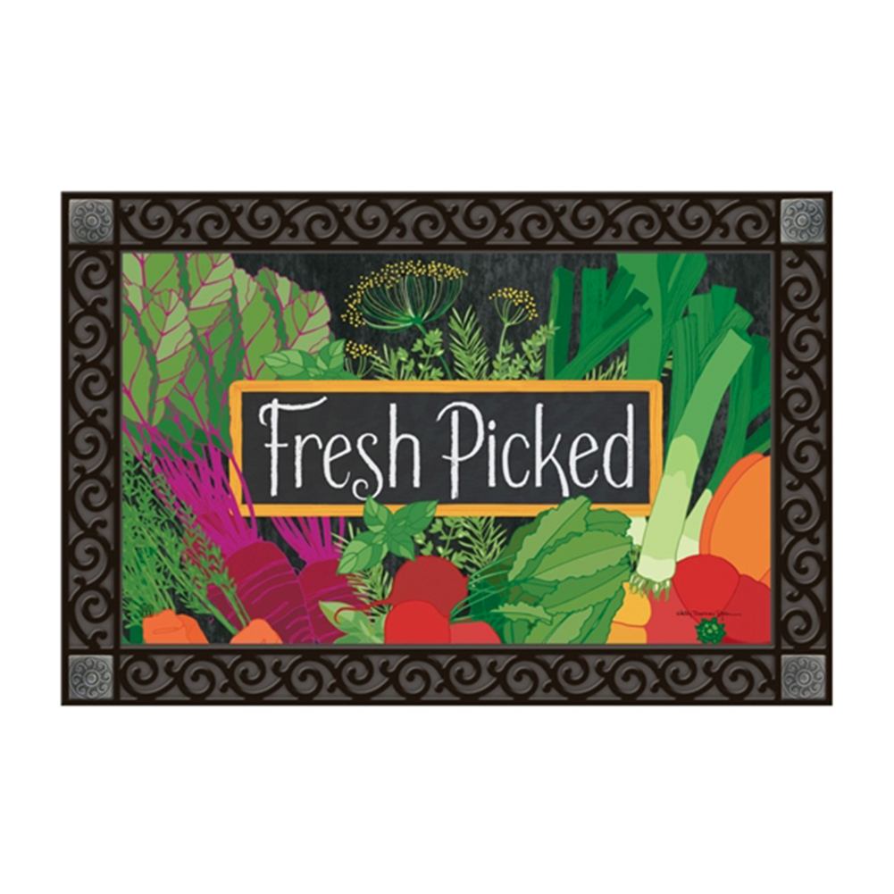 Farmers Market Door Mat