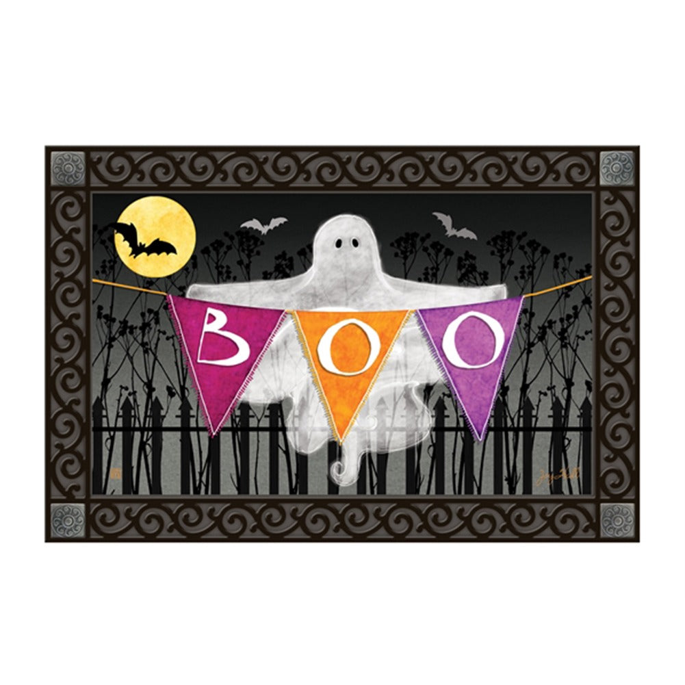Halloween Ghost Door Mat