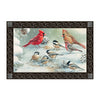 Winter Bird Feeding Door Mat