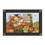 Fall Wheelbarrow Door Mat